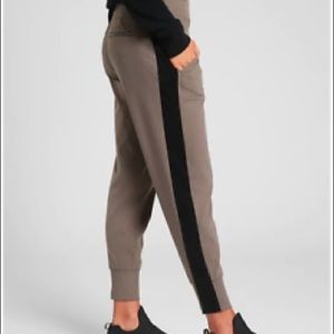 Athleta Venice Velvet Stripe Jogger